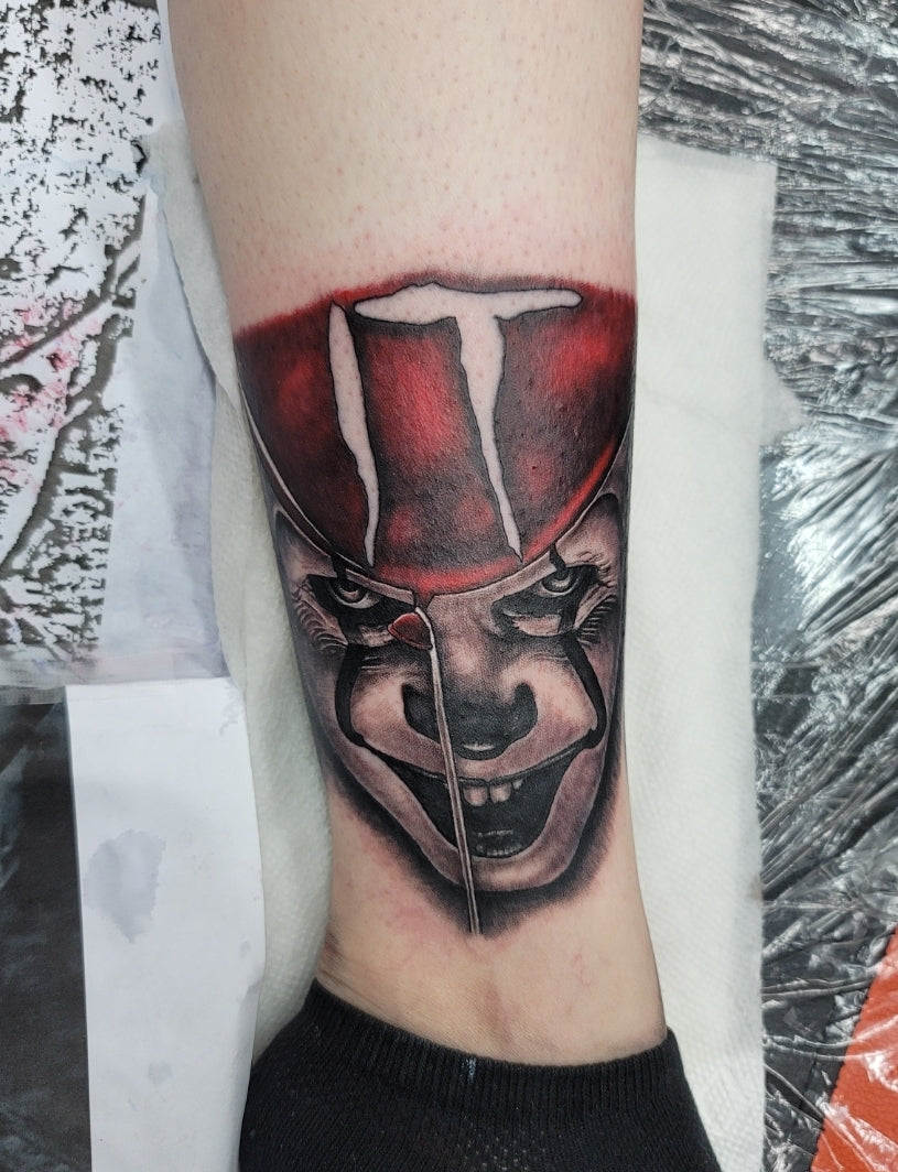 1 Horror/Movie Character Portrait Tattoo