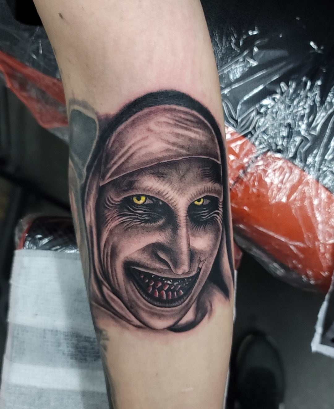 Tattoos of Horror Movie Characters Unveiled