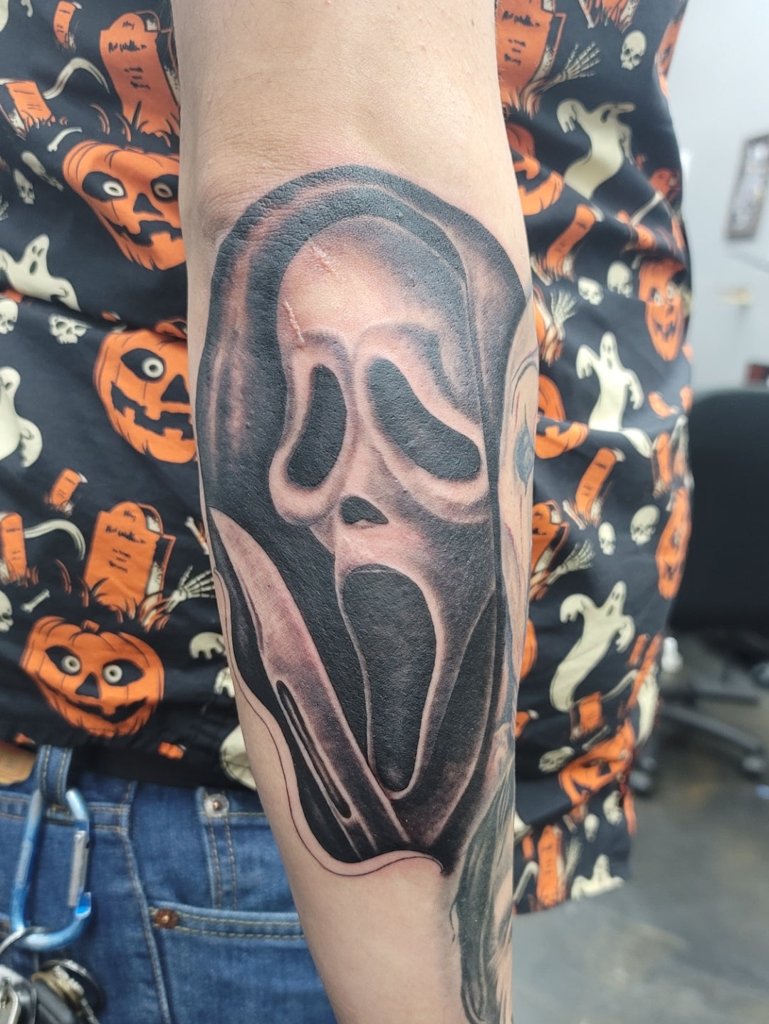 1 Horror/Movie Character Portrait Tattoo