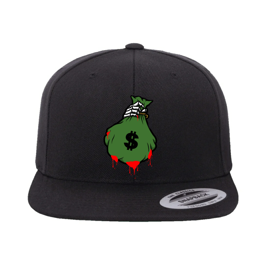 Bloody Money Bag Snapback