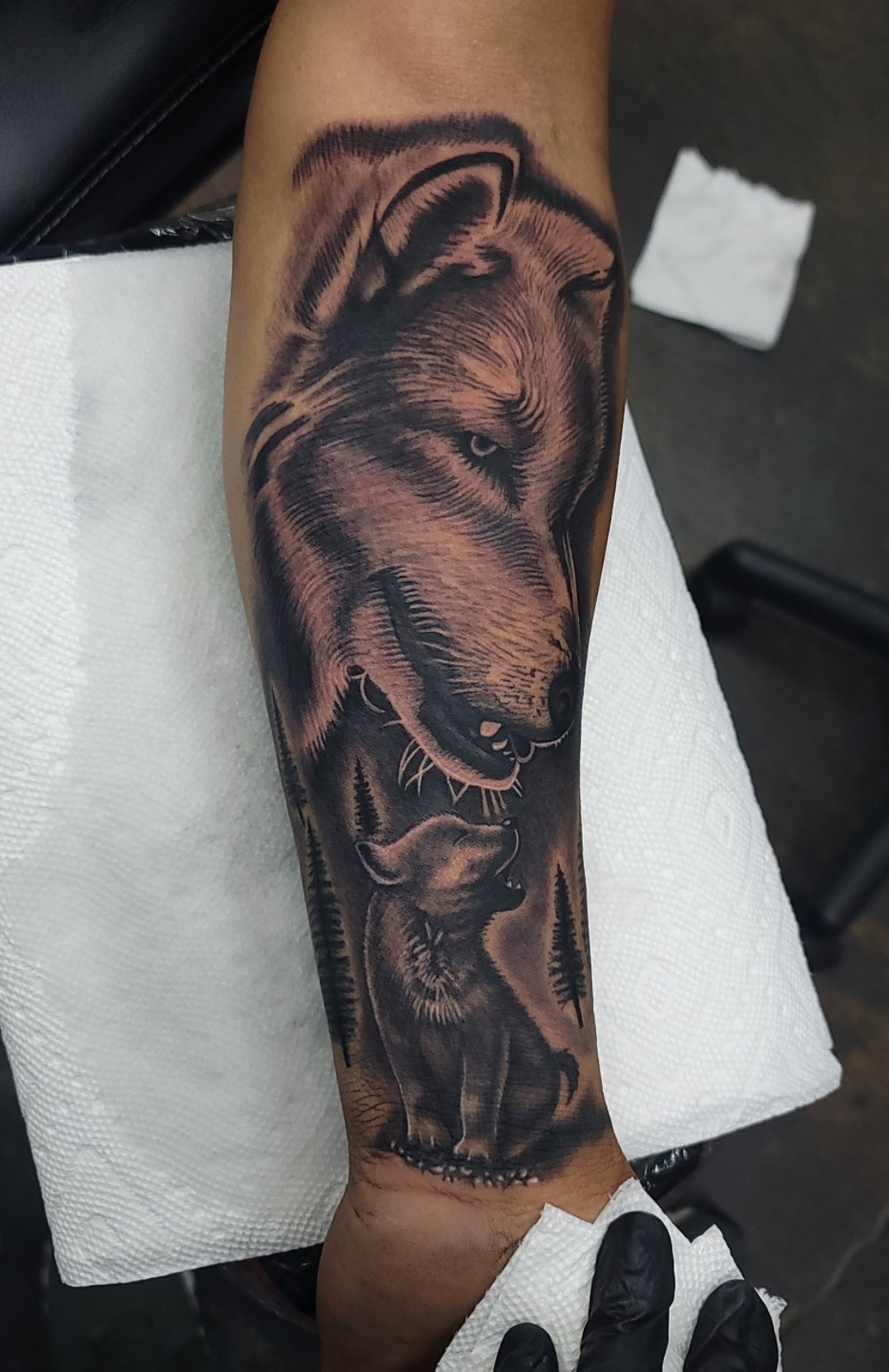 Full Day Tattoo Session Lower Arm