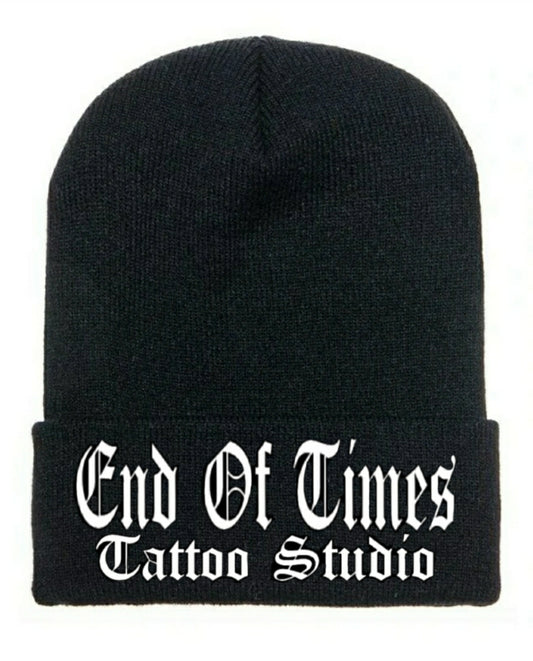 End Of Times Tattoo Studio Beanie