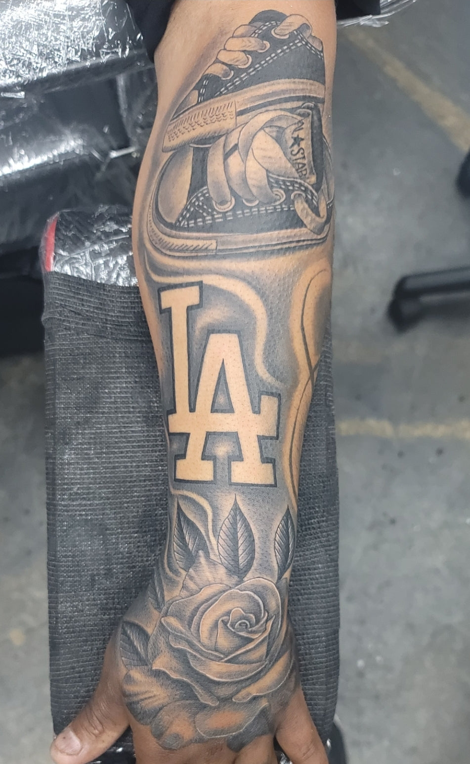 Full Day Session hand and lower arm – END OF TIMES TATTOO STUDIO