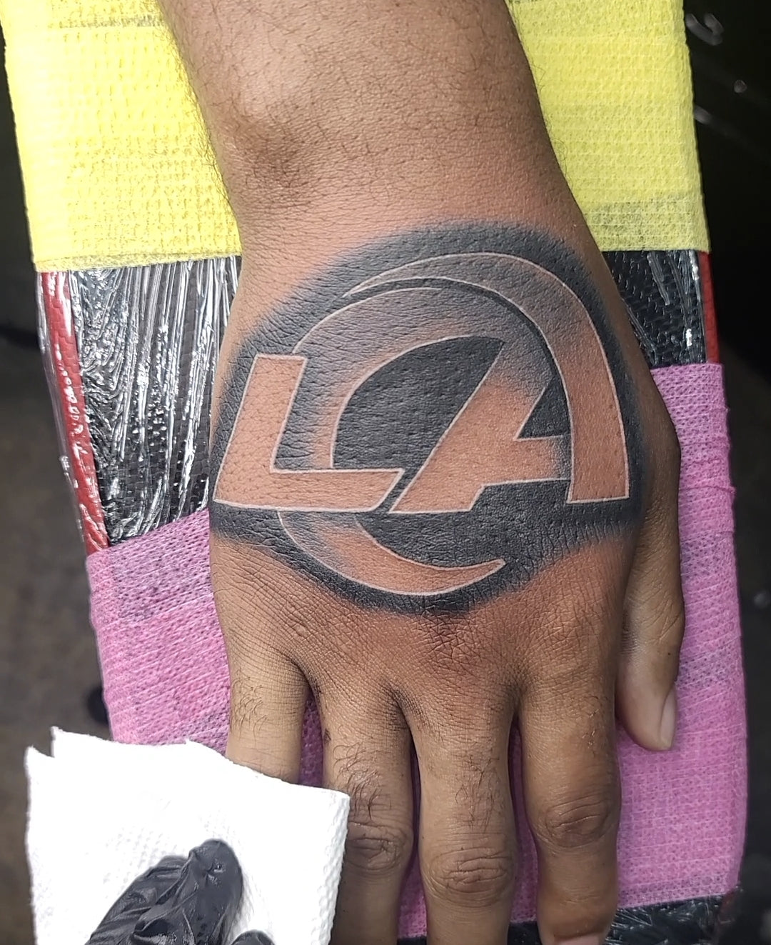 Top Hand Tattoo END OF TIMES TATTOO STUDIO