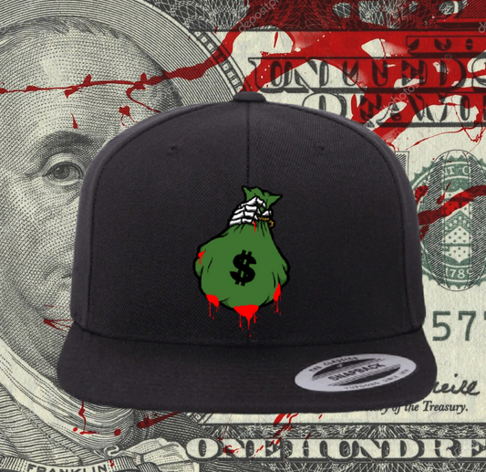 Bloody Money Bag Snapback