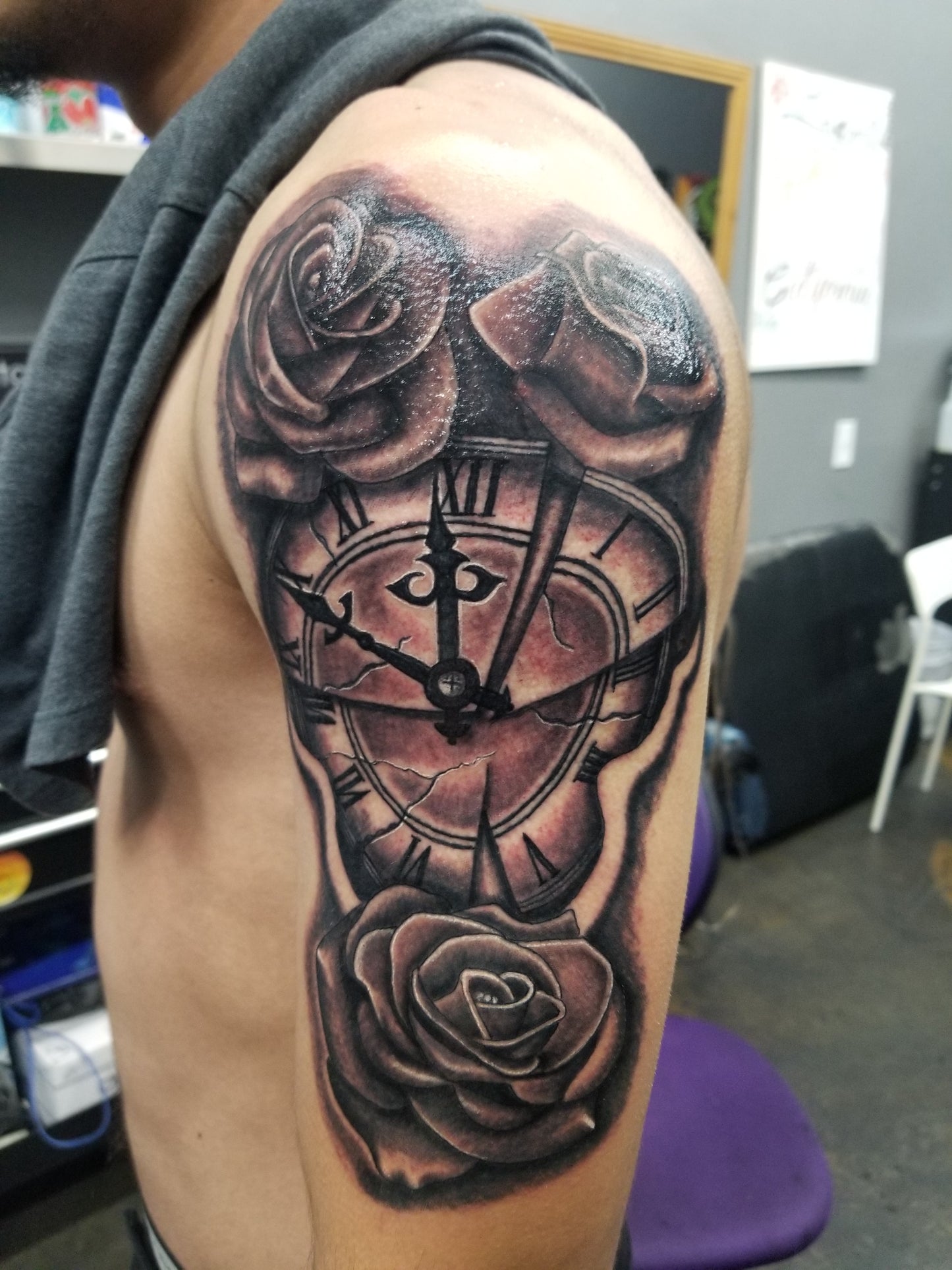 Full Day Tattoo Session Upper Arm